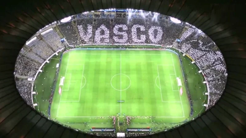 Espectacular recibimiento con Maracaná colmado para Vasco vs Boca