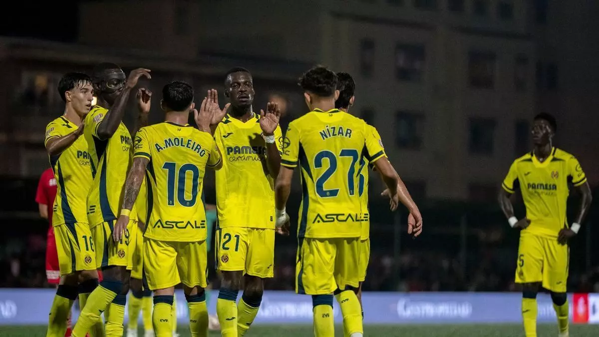 Villarreal pasó por arriba 5 a 0 a CD Manacor en Copa del Rey