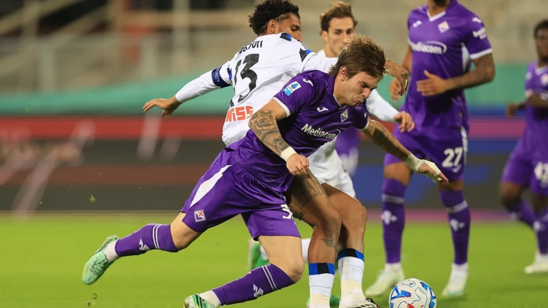Fiorentina empató ante Atalanta con noventa minutos de Franco Mastantuono y no puede salir del fondo
