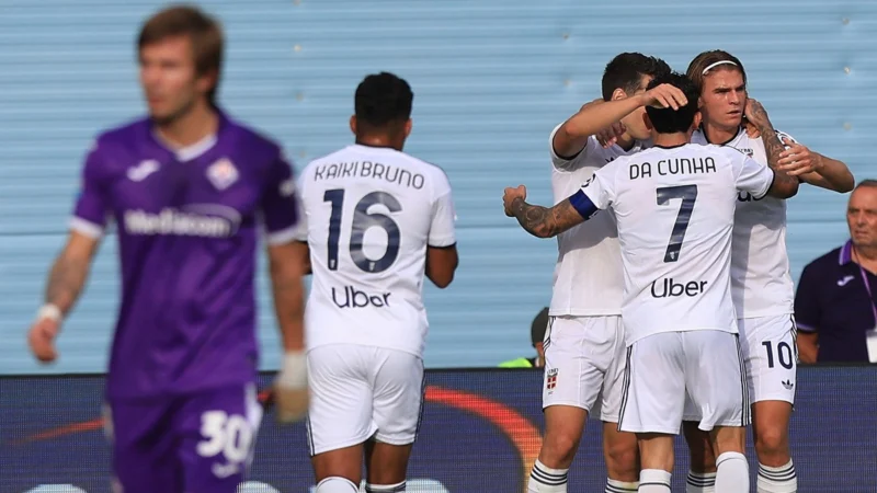 Como enterró aún más a Fiorentina y con gol de Nico Paz