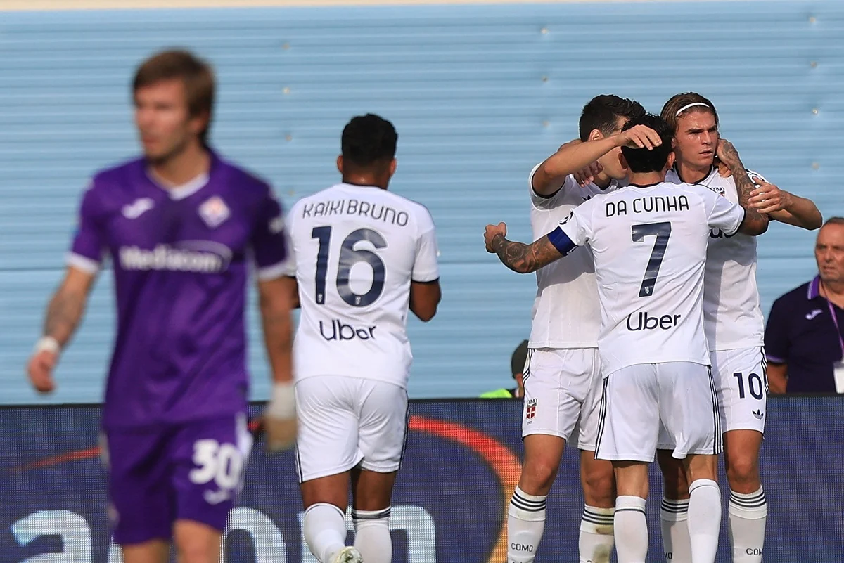 Como enterró aún más a Fiorentina y con gol de Nico Paz