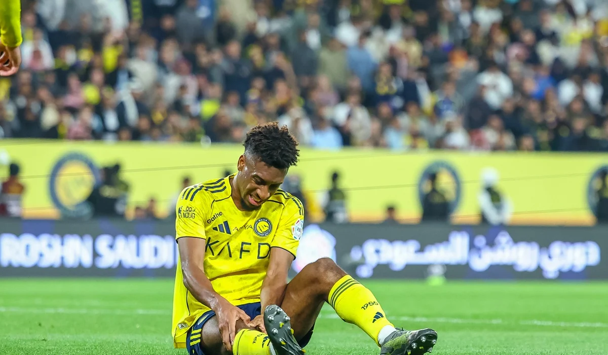 Kingsley Coman salió lesionado en Al Nassr – Neftchi Fergana