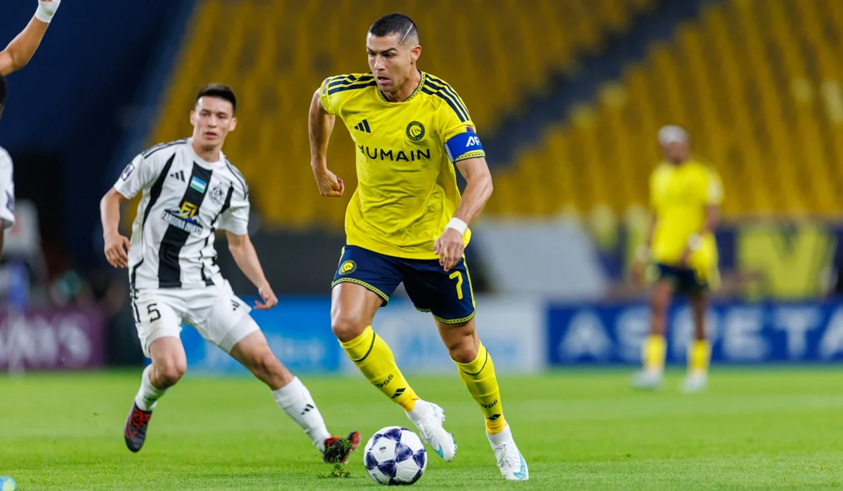 Al Nassr derrotó al Neftchi Fergana con gol de Cristiano Ronaldo