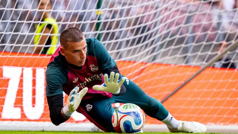 ¿Desde cuándo no juega Andriy Lunin un partido oficial en Real Madrid?