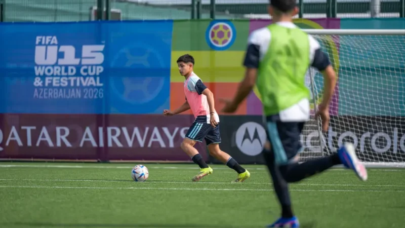 Mundial Sub 15: el fixture de la Selección Argentina en Azerbaiyán