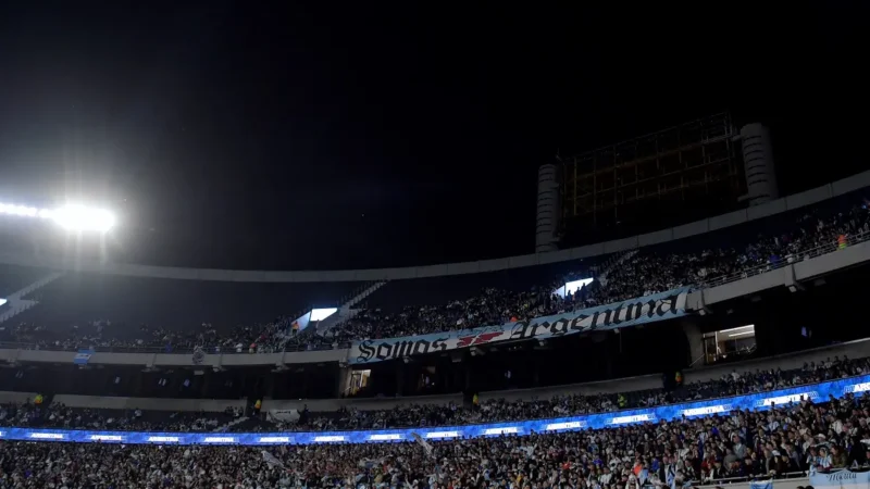 La Selección Argentina no llenó el Monumental en el amistoso contra Burkina Faso