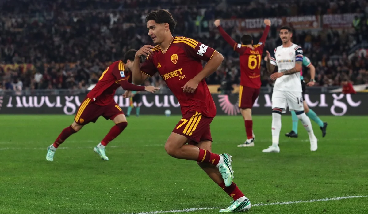 Roma reaccionó rápido y le ganó a Cagliari por Serie A