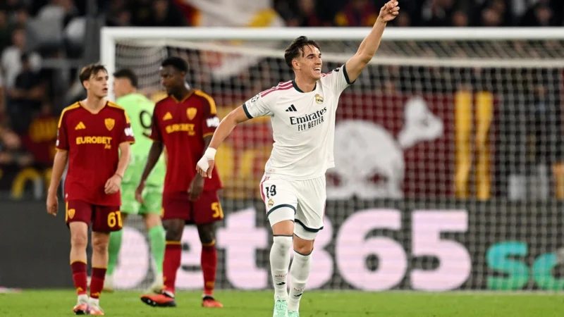 Real Madrid reaccionó de manera épica y le ganó a Roma