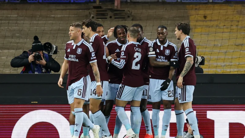 Aston Villa dio una exhibición con goleada ante Fenerbahce por Champions League