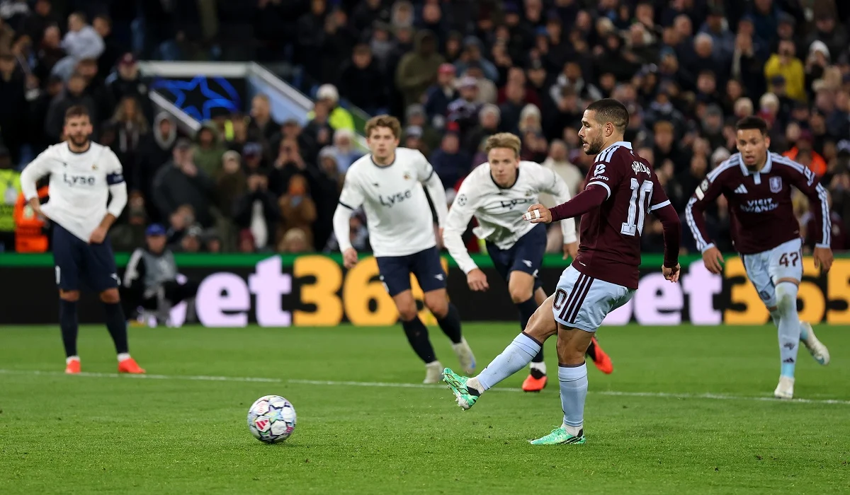 Aston Villa venció al Viking y es uno de los líderes en Champions League