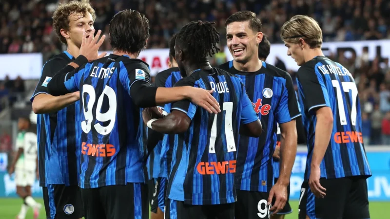 Atalanta derrotó a Venezia, que sigue sin puntos tras seis jornadas de Serie A