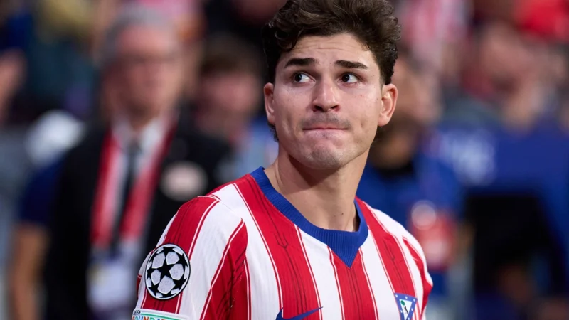 Julián Álvarez pidió disculpas al Atlético Madrid: «Yo también me hubiese enojado»