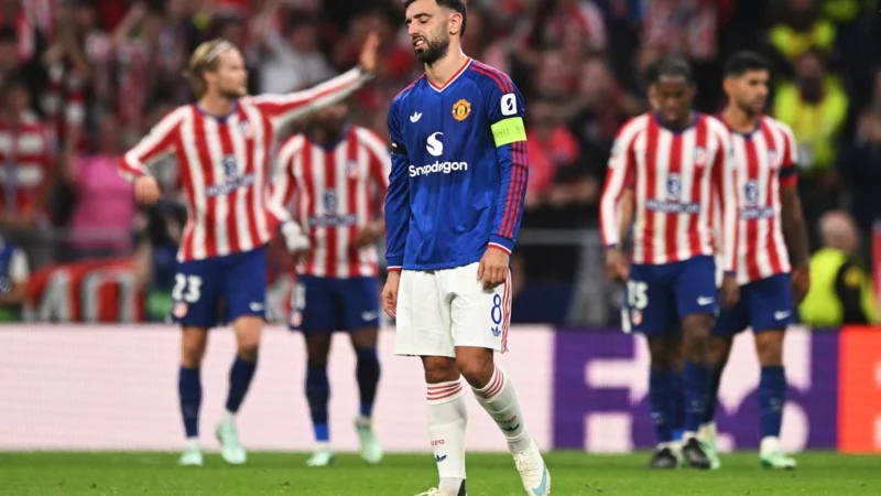 Atlético Madrid fue más y derrotó a Manchester United por 2 a 0