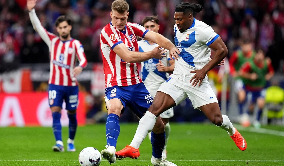 Atlético Madrid derrotó a La Coruña con gol de Julián Álvarez
