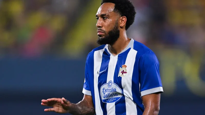 Aubameyang y su ausencia en Deportivo La Coruña: «Es la primera vez que me lesiono más de diez días»