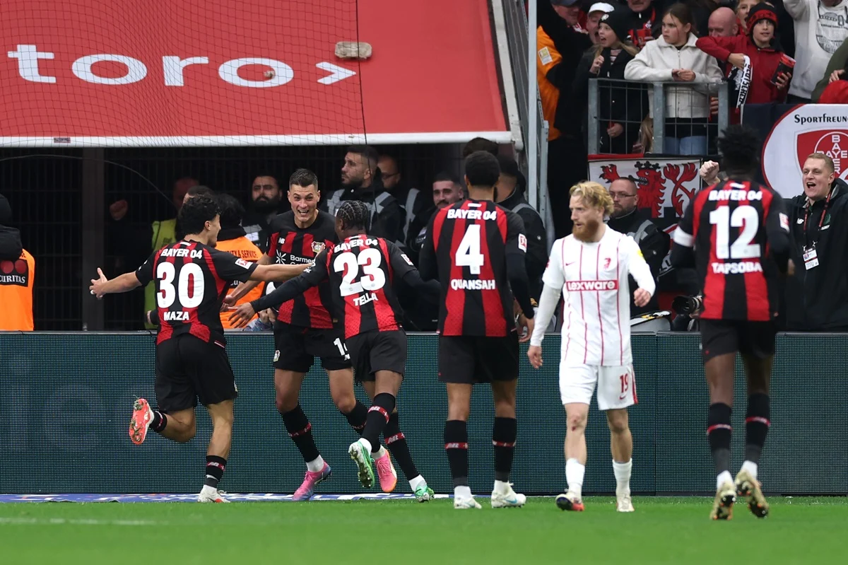 Bayer Leverkusen bajó a Friburgo y lo dejó sin punta en Bundesliga