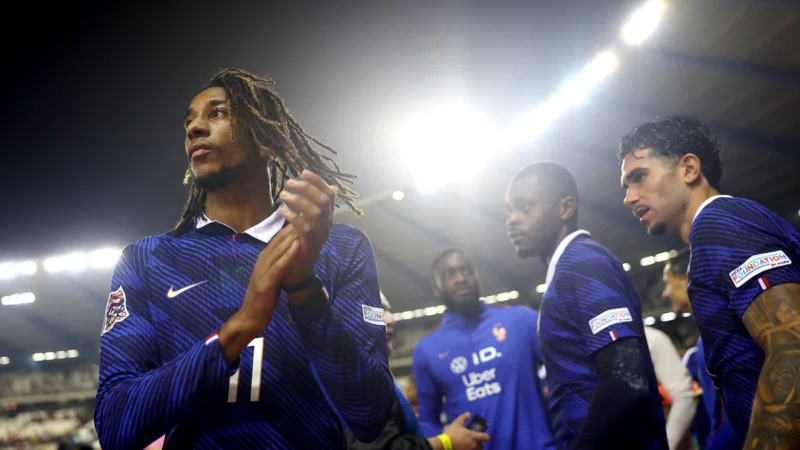 Michael Olise marcó un golazo de tiro libre en Francia – Italia