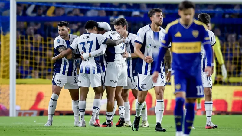 Talleres sorprendió a Boca en La Bombonera con un golazo de Matías Galarza