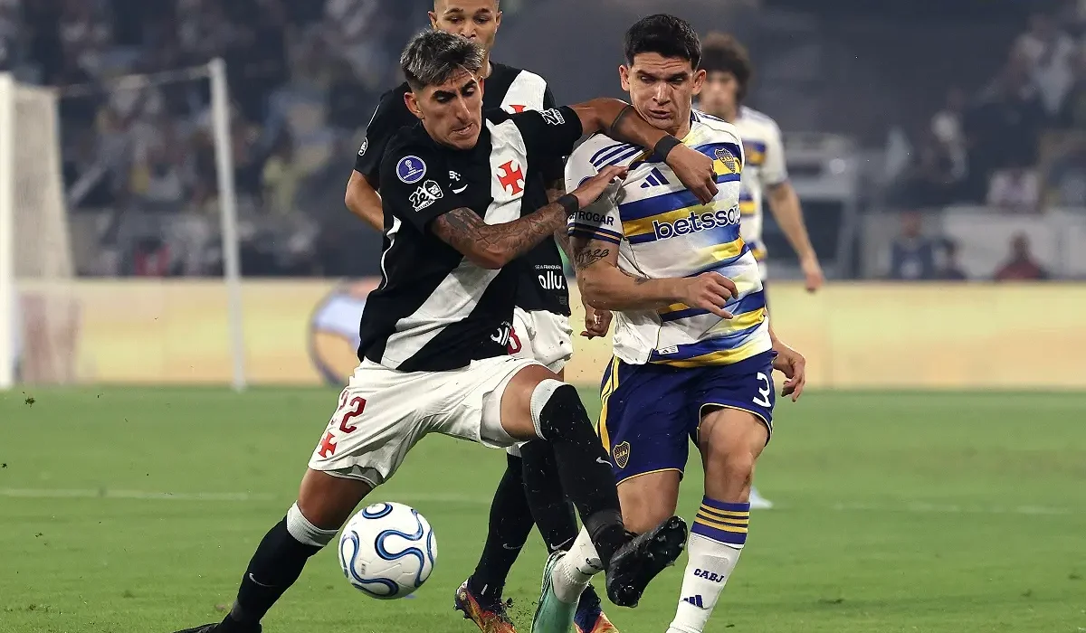 Boca golpeó rápido en el Maracaná: Lautaro Di Lollo marcó su séptimo gol de cabeza ante Vasco