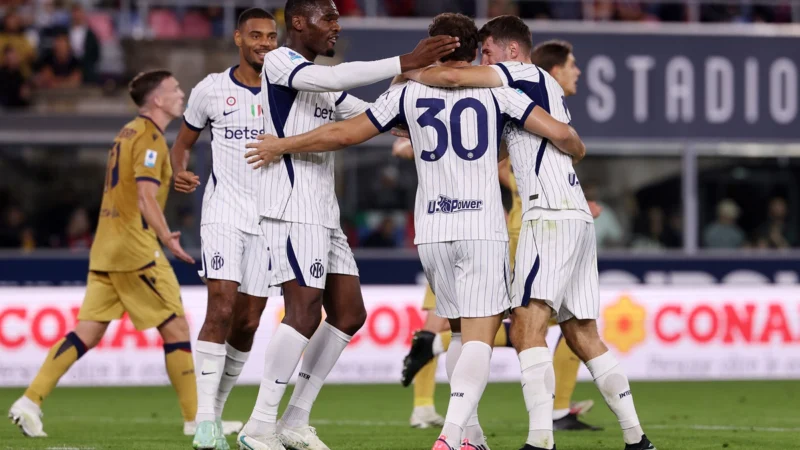 Inter lo dio vuelta ante Bologna y mantuvo su liderazgo en Serie A