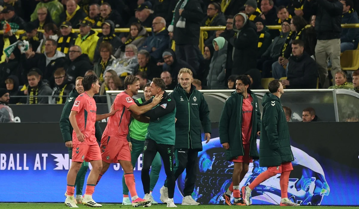 Increíble remontada de Werder Bremen ante Borussia Dortmund con cuatro goles en los últimos diez minutos