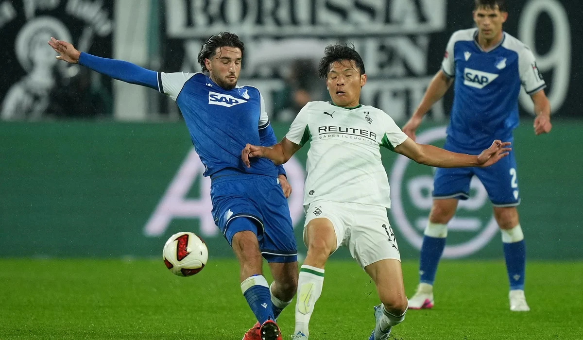 Borussia Mönchengladbach perdió con Hoffenheim y quedó último sin puntos en Bundesliga