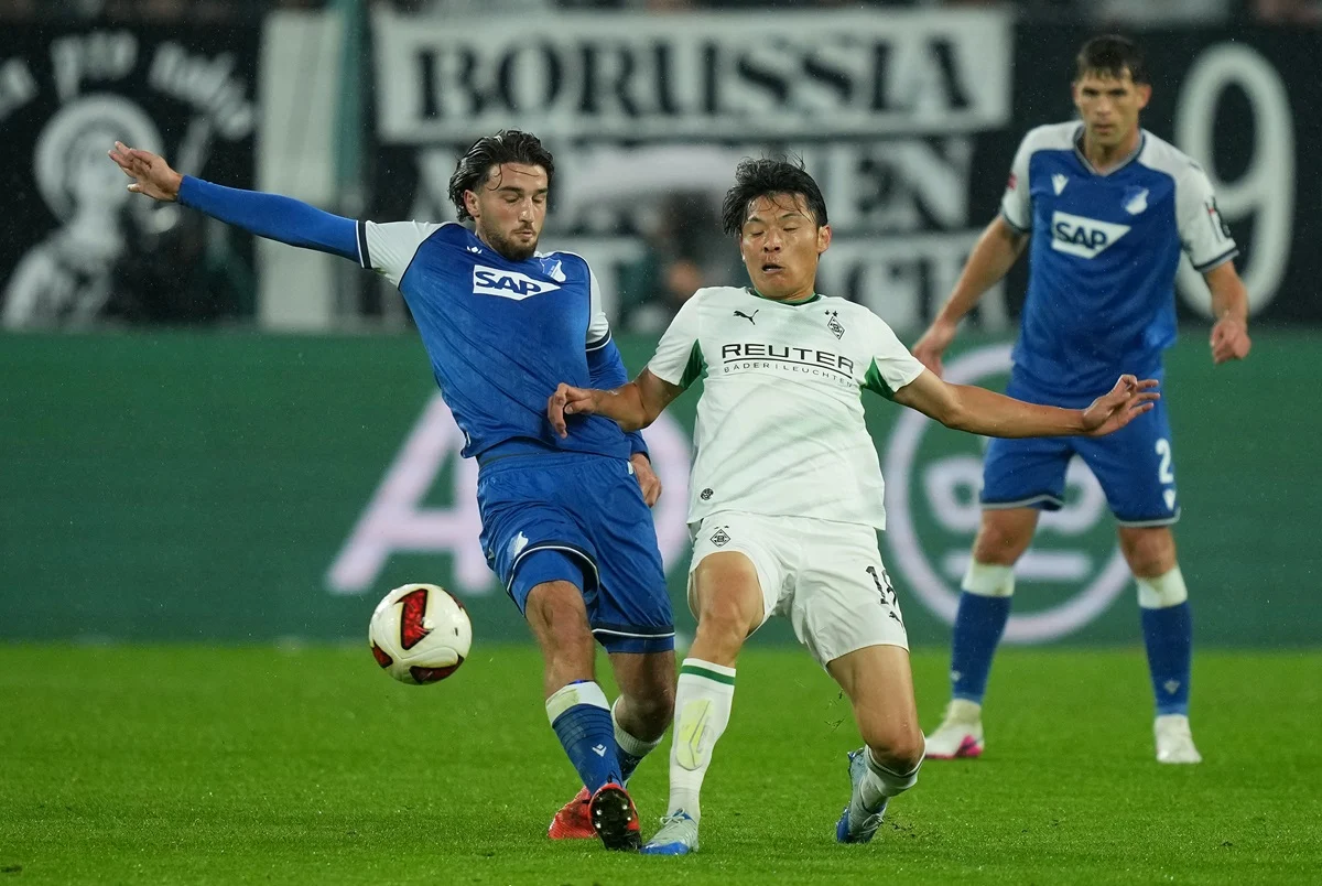 Borussia Mönchengladbach perdió con Hoffenheim y quedó último sin puntos en Bundesliga