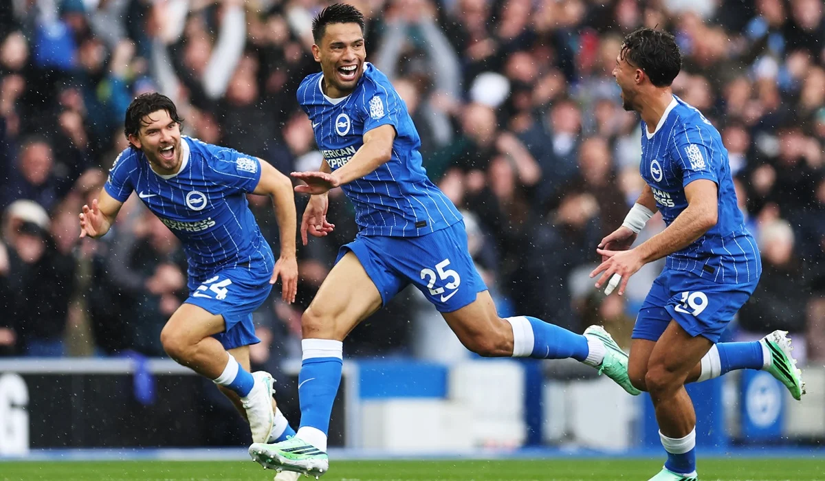 Diego Gómez metió el golazo de la temporada de Premier League para Brighton