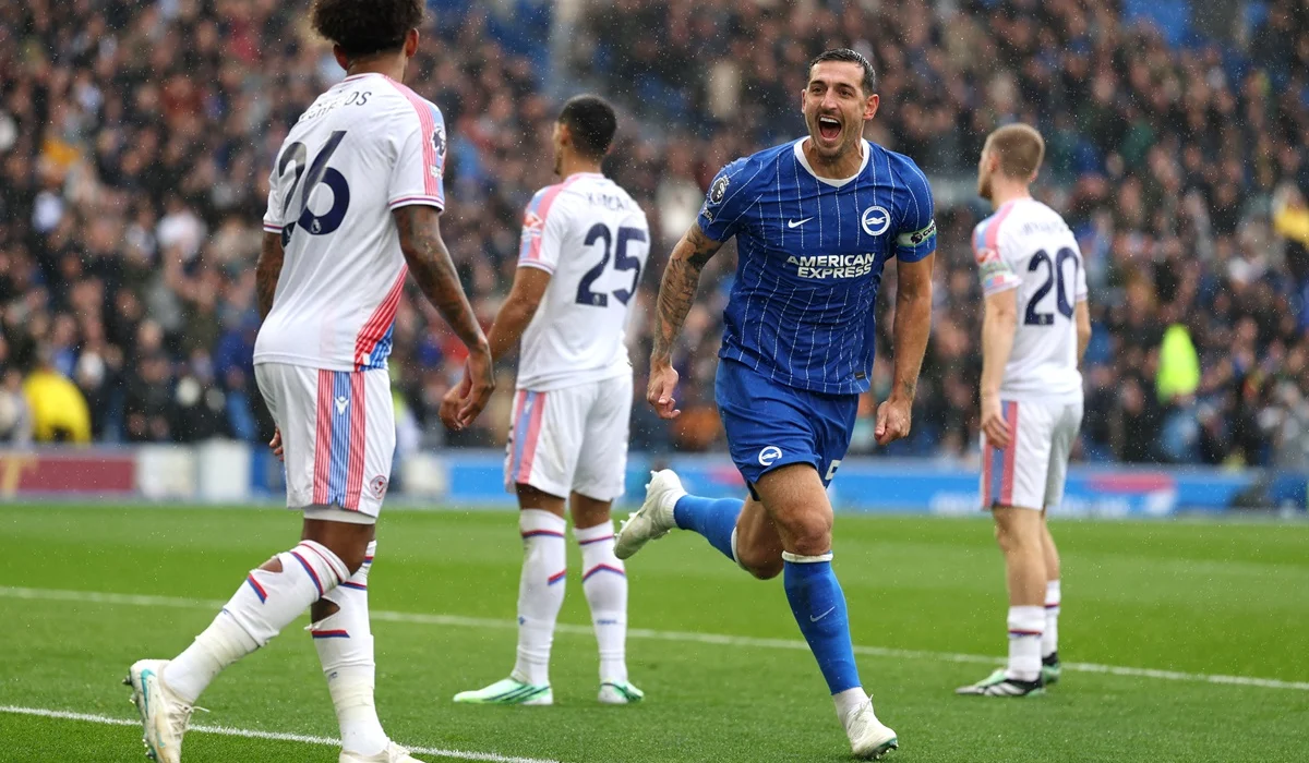 Brighton aplastó a Crystal Palace con un gran golazo de Diego Gómez