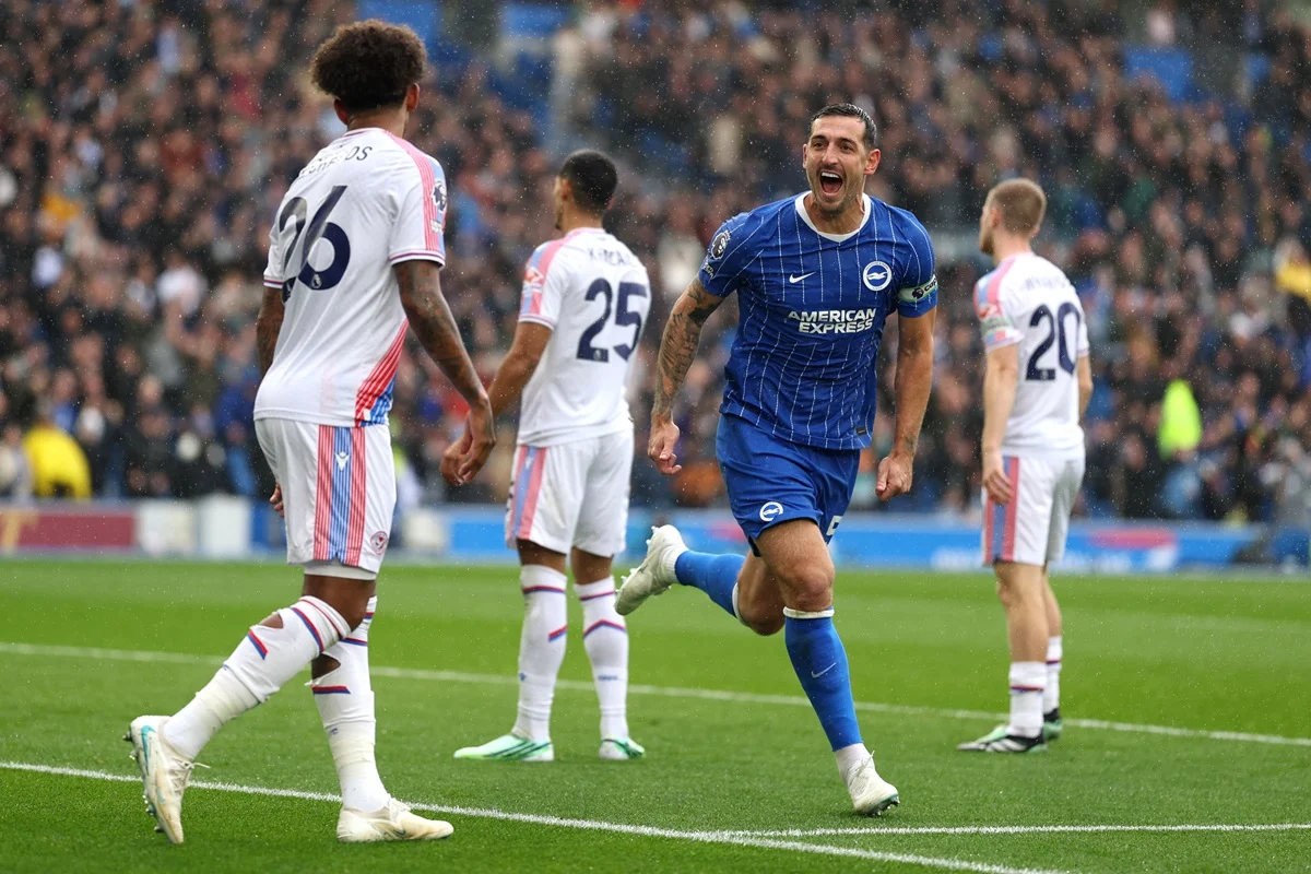 Brighton aplastó a Crystal Palace con un gran golazo de Diego Gómez