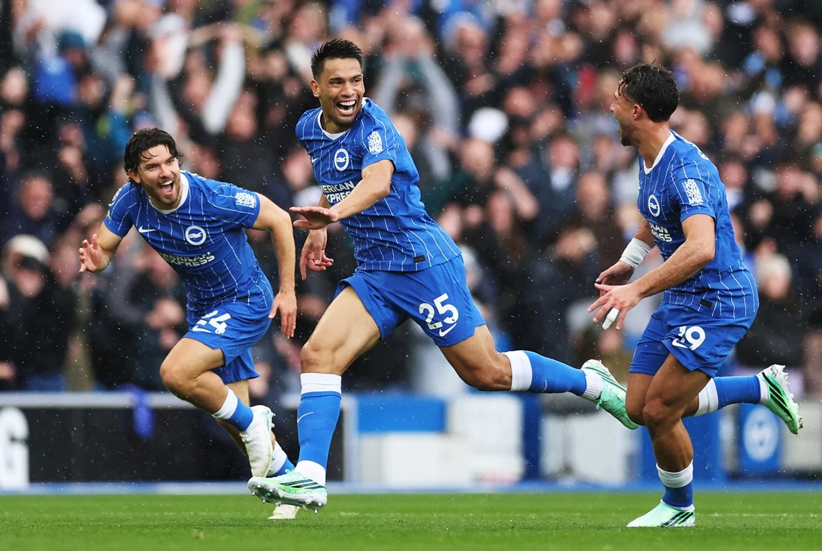 Diego Gómez metió el golazo de la temporada de Premier League para Brighton