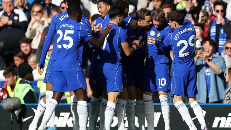 Chelsea goleó 5-1 a un Bournemouth sin triunfos y volvió a la victoria en la Premier League