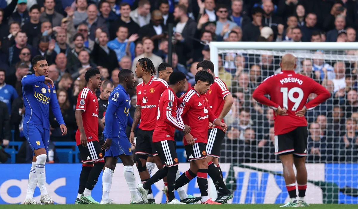 Infantil penal y roja de Lisandro Martínez en Chelsea – Manchester United