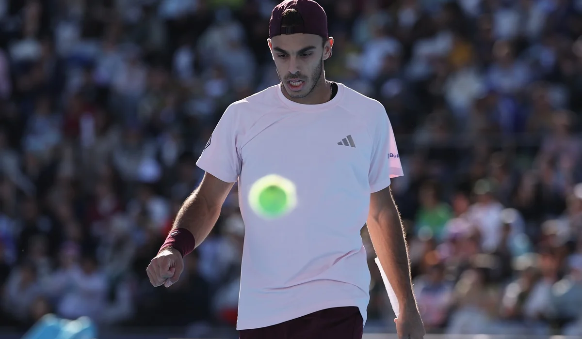 Francisco Cerúndolo cayó con Medvedev en el China Open