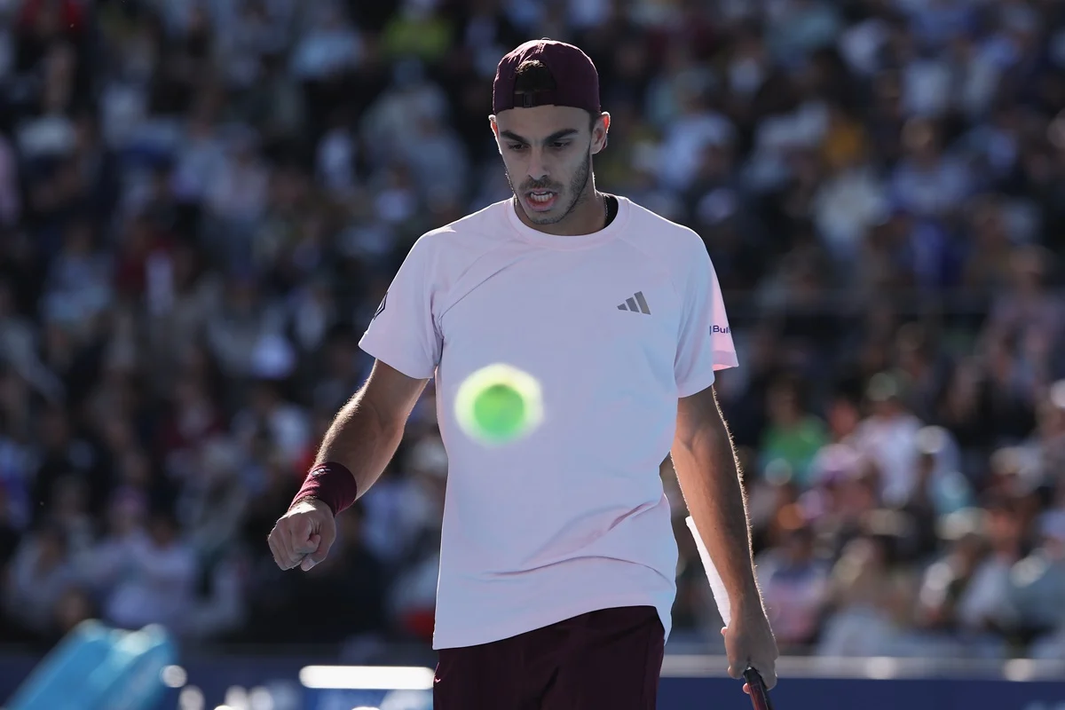 Francisco Cerúndolo cayó con Medvedev en el China Open