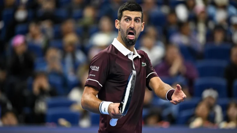 Djokovic ganó el ATP 500 de China con walkover en la semifinal y la final
