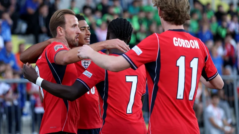 Todos los delanteros de Inglaterra marcaron en el primer tiempo ante Croacia: arrollador 4-0