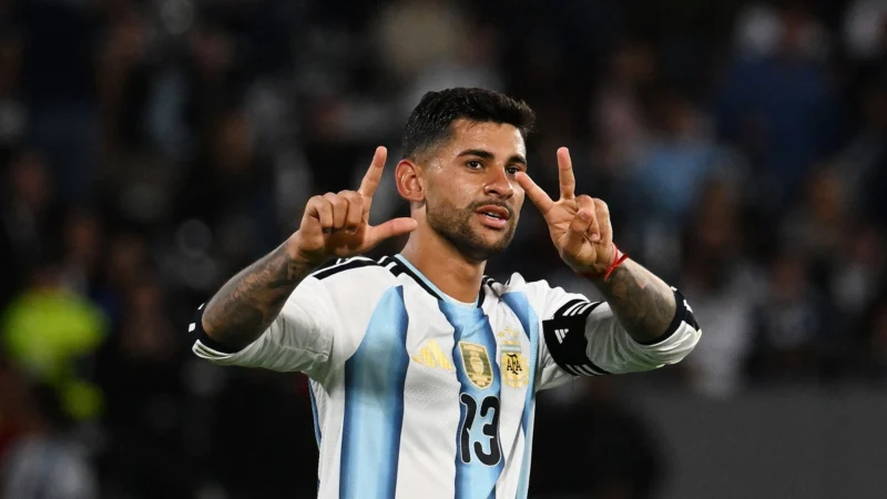 Cuti Romero, tras su debut como capitán de Argentina: «Me siento preparado»