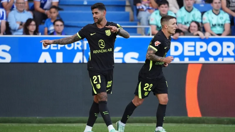 Atlético de Madrid sufrió pero venció al Alavés gracias a un cabezazo del Cuti Romero