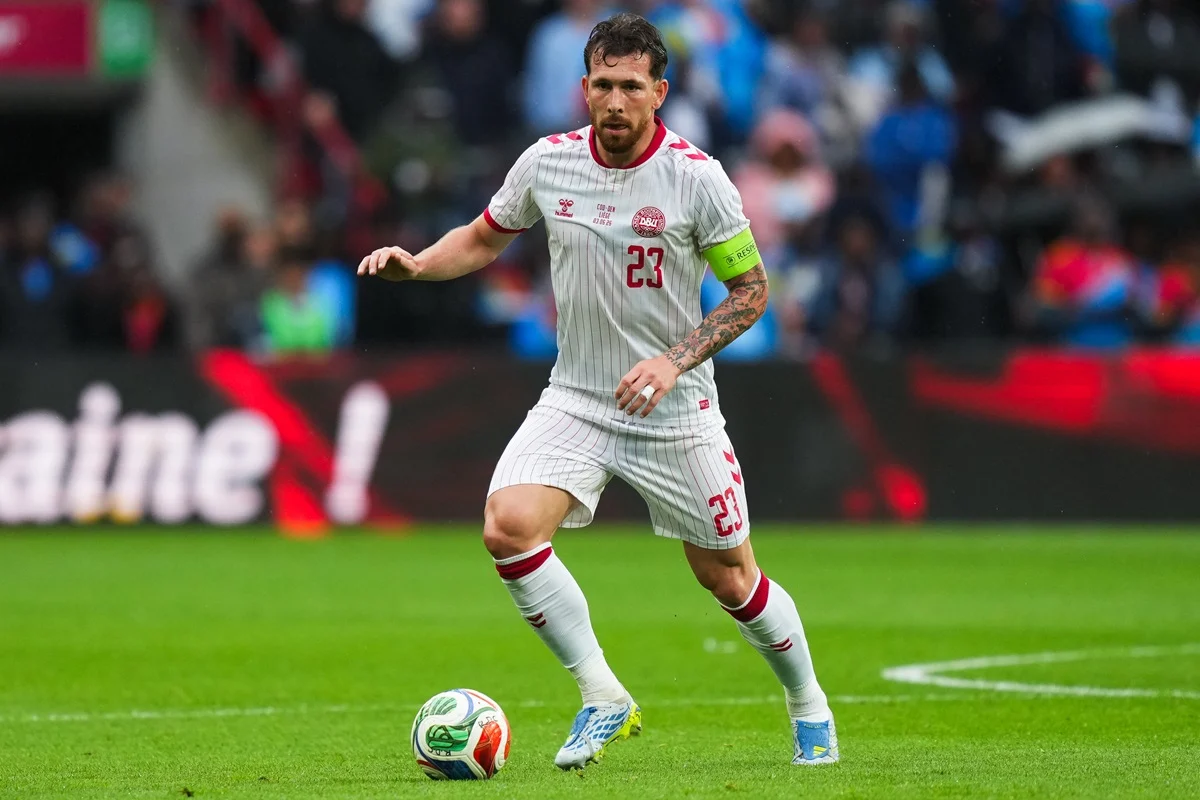 Pierre Hojbjerg salió lesionado en Dinamarca y lo padecerá Marsella