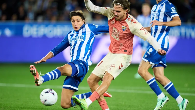 Alavés arruinó el sueño de Málaga con un empate agónico