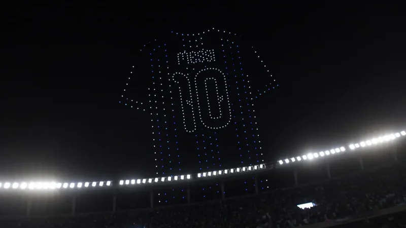 Celta de Vigo se burló de la Selección Argentina por el show de drones de la despedida de Messi