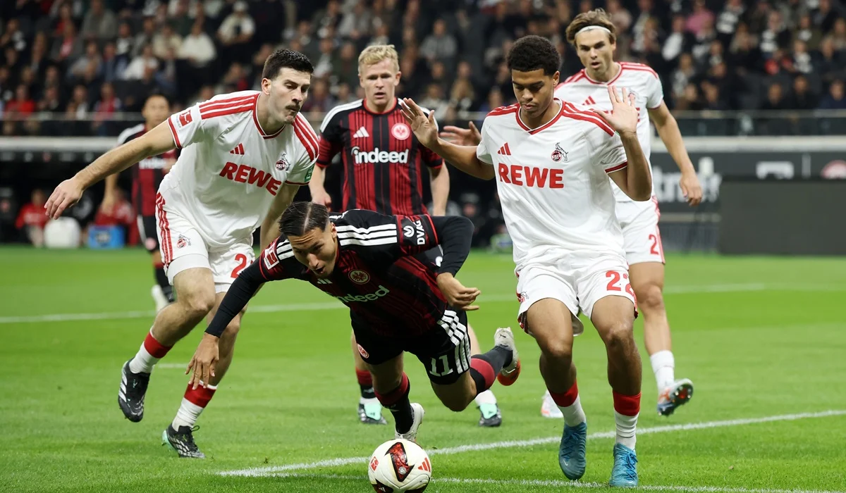 Frankfurt recuperó la memoria y le ganó a Colonia en Bundesliga