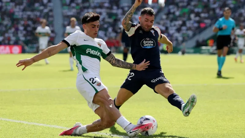 Elche y Celta aburrieron y empataron sin goles en La Liga