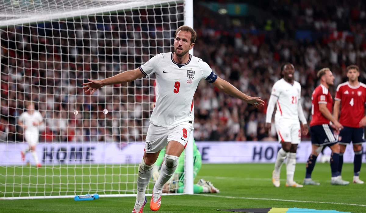 Inglaterra goleó con doblete de Harry Kane y quedó al borde de los cuartos de final de la UEFA Nations League