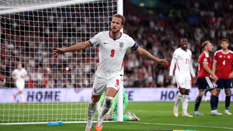 Inglaterra goleó con doblete de Harry Kane y quedó al borde de los cuartos de final de la UEFA Nations League