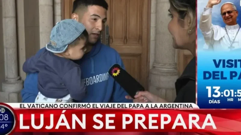 Enzo Hoyos, el 10 de Ferro, fue a la Basílica de Luján a pedir por el ascenso: “Hace 26 años que lo están esperando”