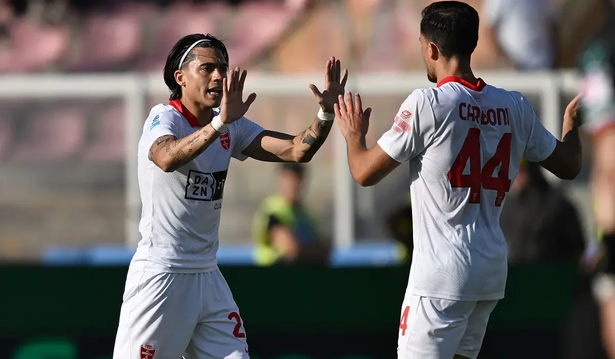 Exequiel Zeballos es titular por primera vez en Monza y en la Serie A