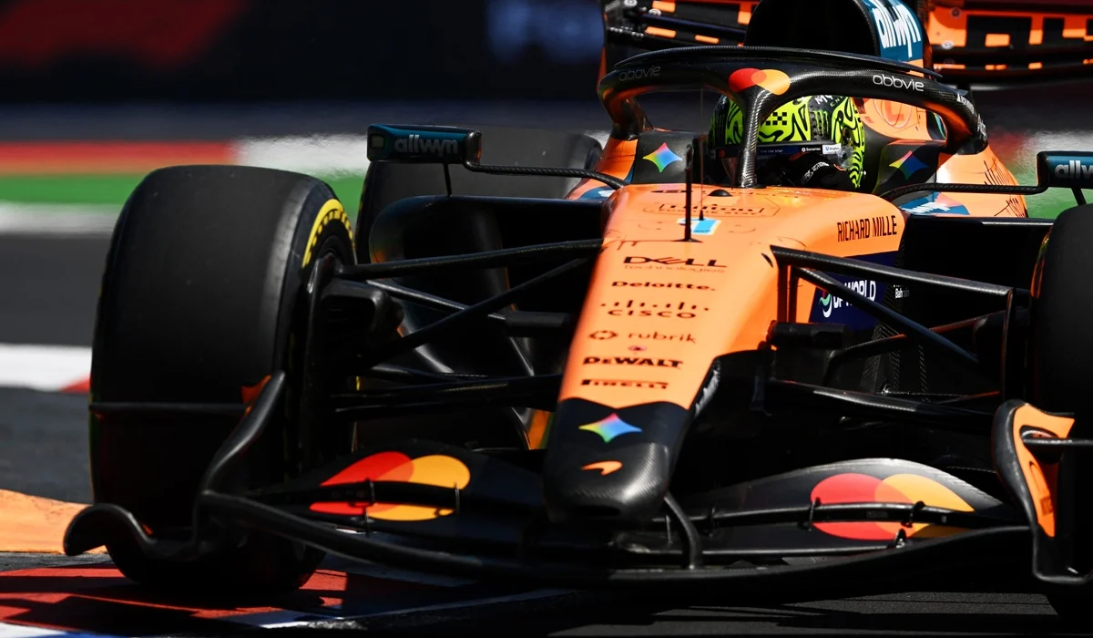 Lando Norris le ganó la P3 a Antonelli por una milésima
