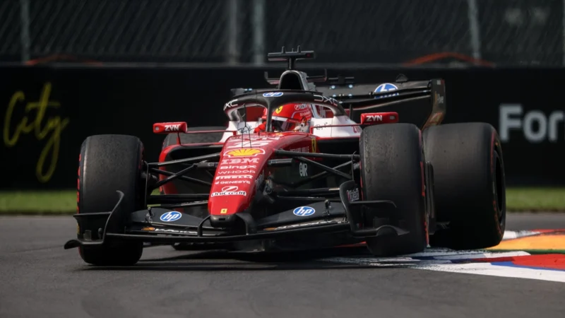 Leclerc estiró su dominio en México en la práctica 2 del viernes